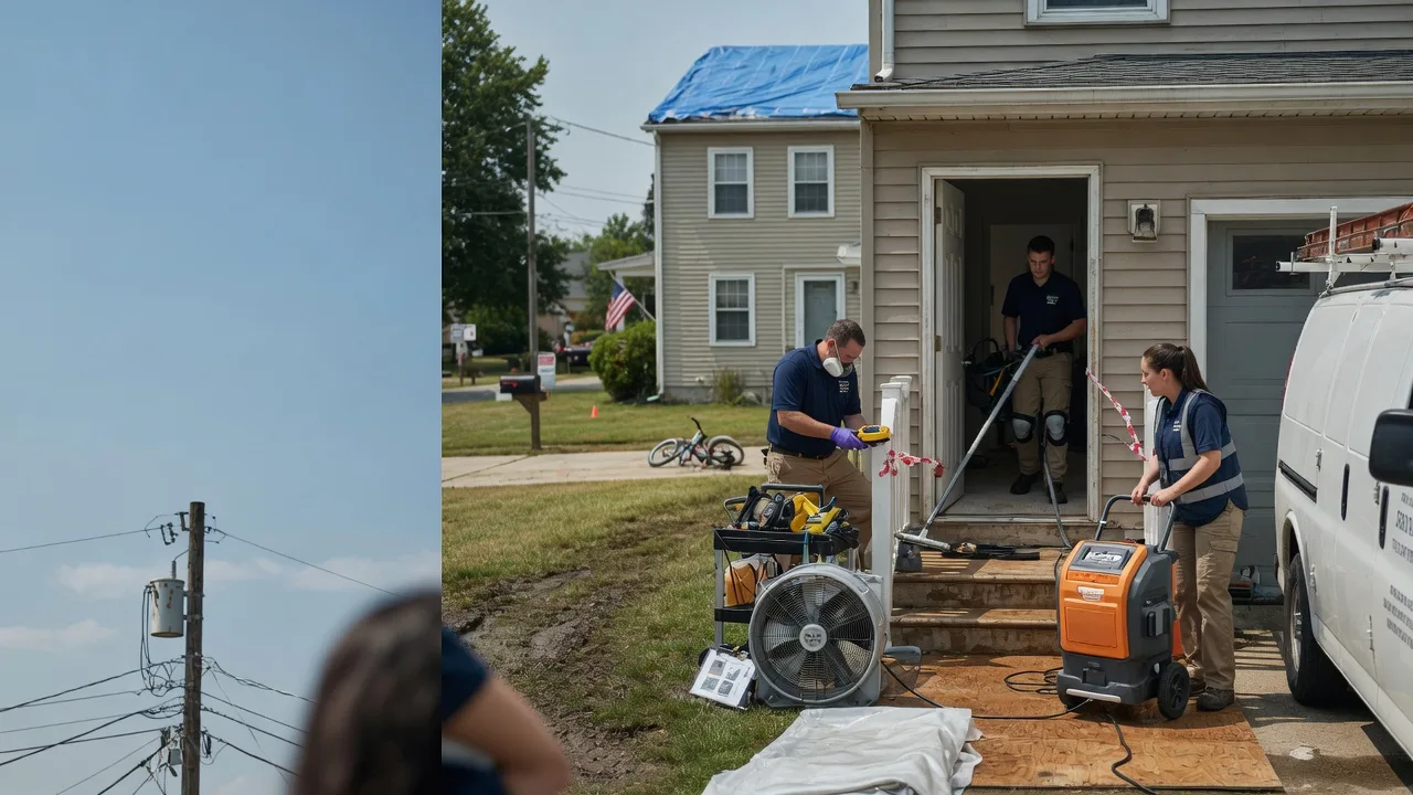 Water Damage Repair in Williamsfield, IL near me